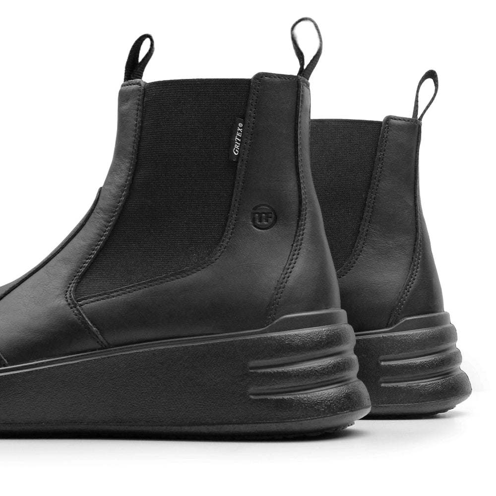 Produktbild 9 - Minfot Ami Chelsea Boots TEX Skinn Svart