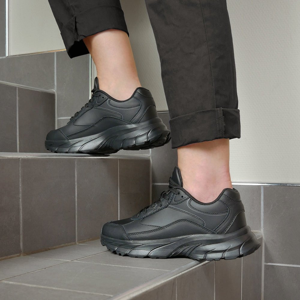 Produktbild 14 - Minfot Sneaker Joy Läder Svart