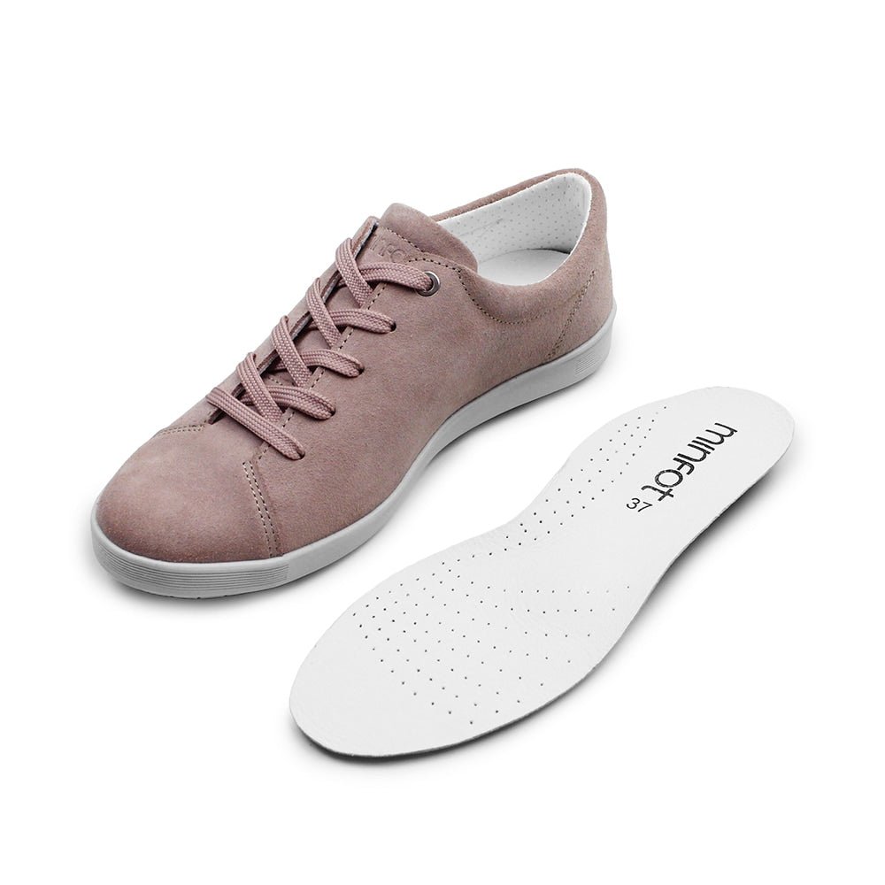 Minfot Aveny Sneakers Dam Mocka Rosa
