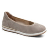 Minfot Ballerinaskor Joyce Stretch Nubuck Stone