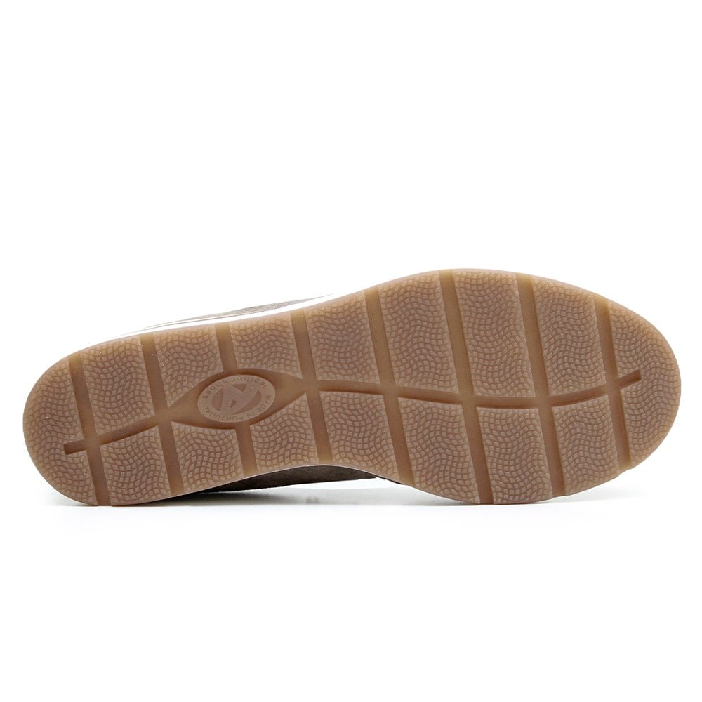 Minfot Ballerinaskor Joyce Stretch Nubuck Stone