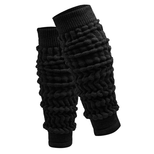 Minfot Benvärmare Ullmix Svart 1-pack