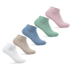 Minfot Bomullsstrumpor Sneaker Sensitive Pastell 5-pack