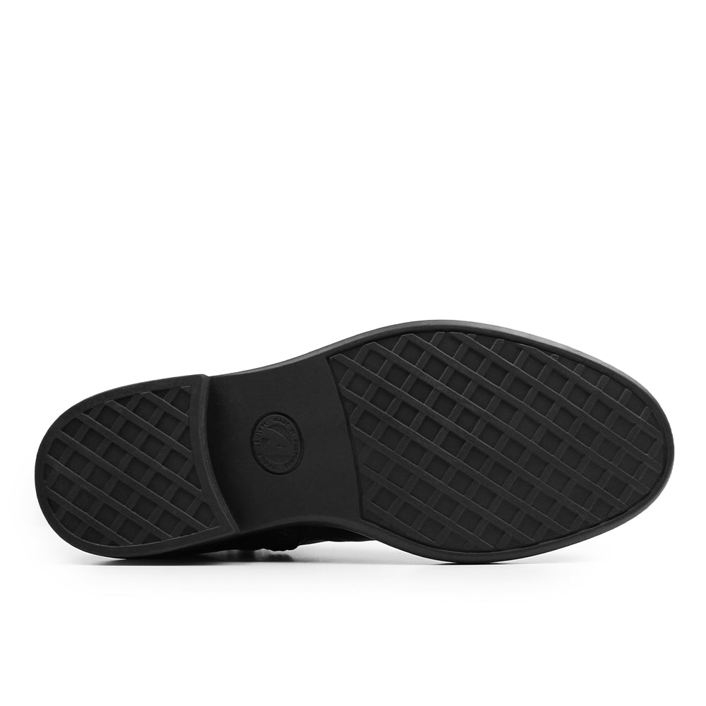 Produktbild 7 - Minfot Bou Chelsea Boots med zip Stretch Läder Svart