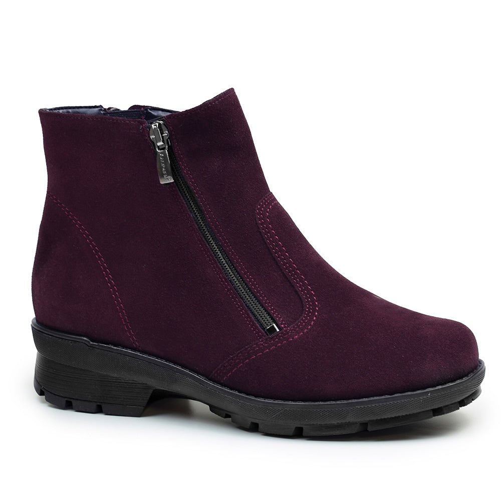 Minfot Aaltonen Breda Boots Grip+ Vasa Mocka Ull Bordeaux