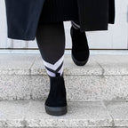 Minfot Chelsea Boots Visby Dam Mocka Svart