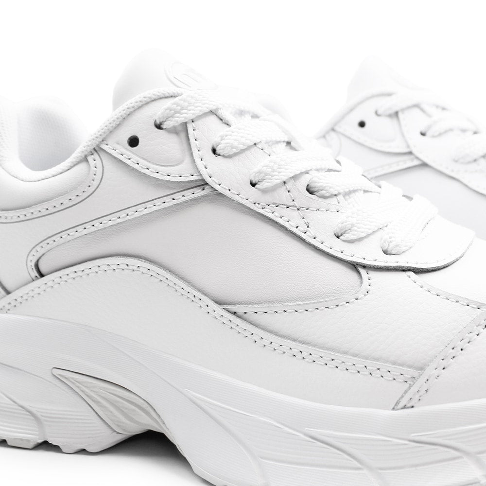 Minfot Sneaker Joy Dam Läder Vit