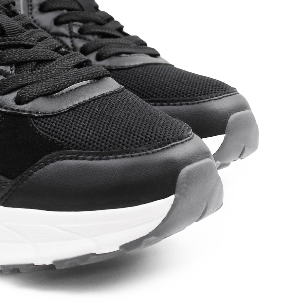 Produktbild 10 - Minfot Sneaker Joy Mesh Mocka Svart Vit