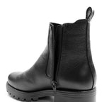 Minfot Cityspike Chelsea Broddskor Zip Skinn Svart