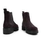 Minfot Cityspike Chelsea Broddskor Zip Mocka Brun