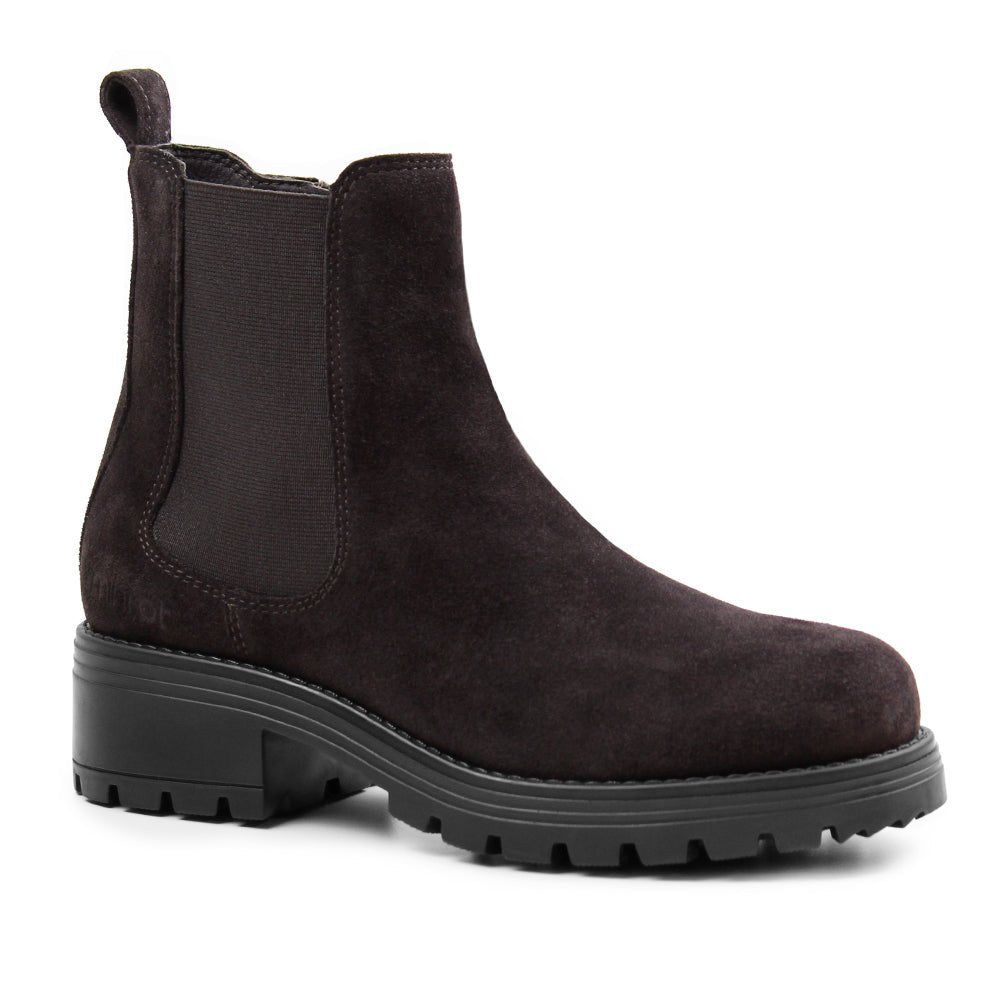 Minfot Cityspike Chelsea Broddskor Zip Mocka Brun