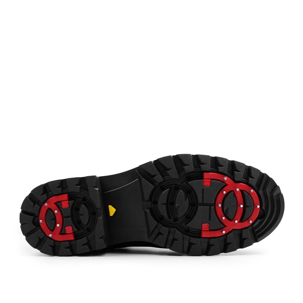 Minfot Cityspike Chelsea Broddskor Zip Skinn Svart