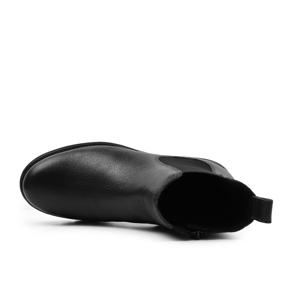 Produktbild 7 - Minfot Cityspike Chelsea Broddskor Zip Skinn Svart