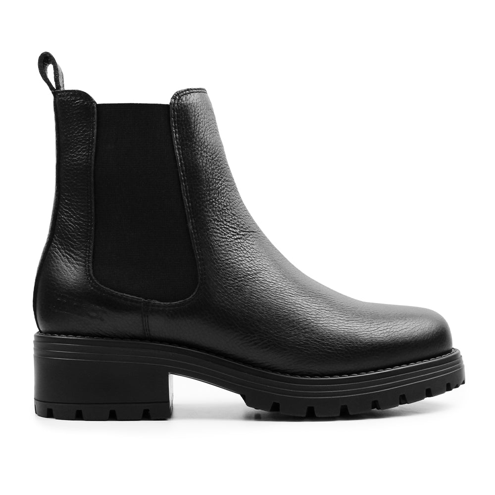 Produktbild 5 - Minfot Cityspike Chelsea Broddskor Zip Skinn Svart