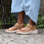 Minfot Cloudlite Joy Sandaler Dam Brun