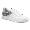 Minfot Comfort Sneakers Skinn Leopard Vit