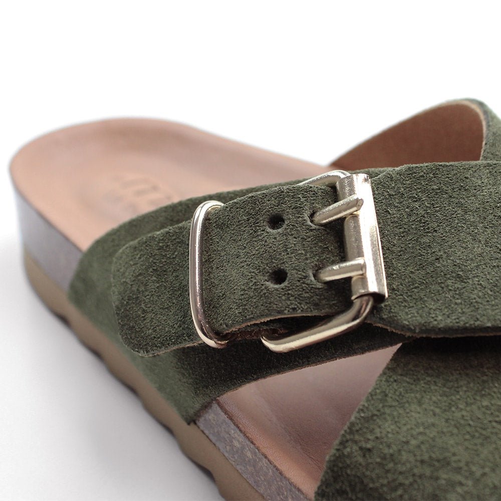 Produktbild 7 - Minfot Cross Sandaler Mocka Grön