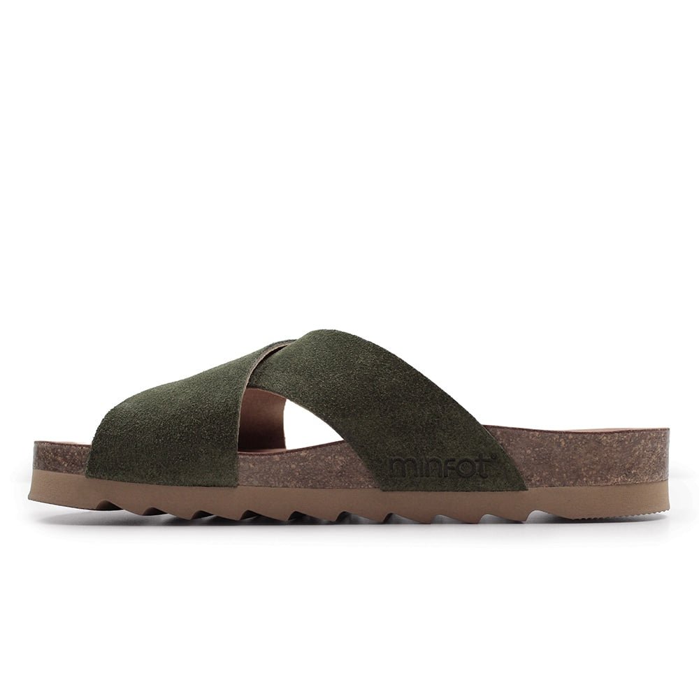 Produktbild 4 - Minfot Cross Sandaler Mocka Grön