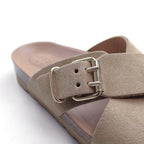 Minfot Cross Sandaler Dam Mocka Sand