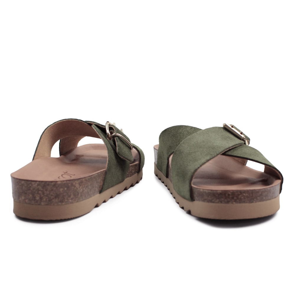 Produktbild 8 - Minfot Cross Sandaler Mocka Grön