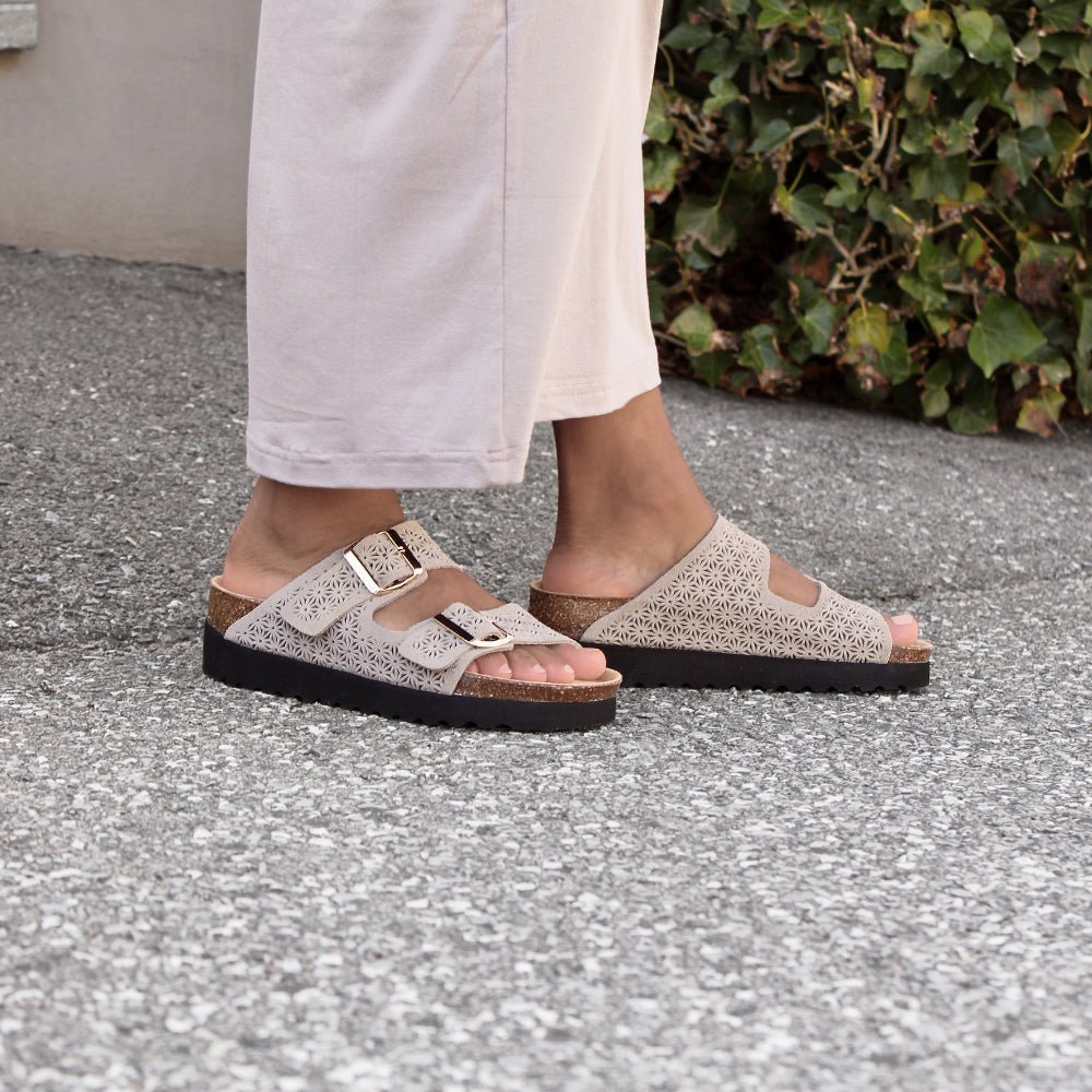 Minfot Daisy Sandaler Dam Mocka Taupe