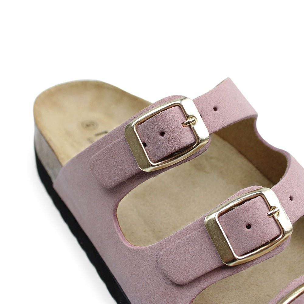 Produktbild 8 - Minfot Sandal Mjuk Bio Ljusrosa Mocka