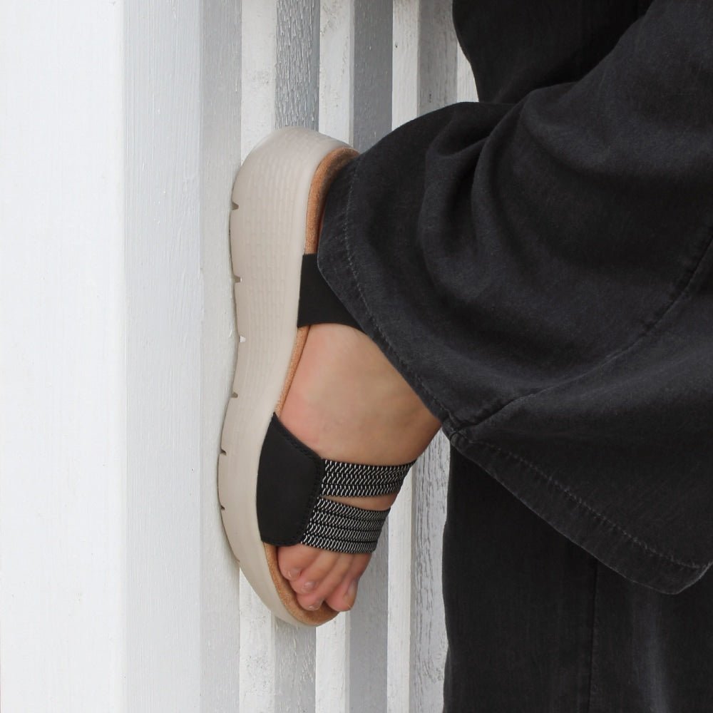 Produktbild 12 - Minfot Sandaler Cloudlite Eve Svart