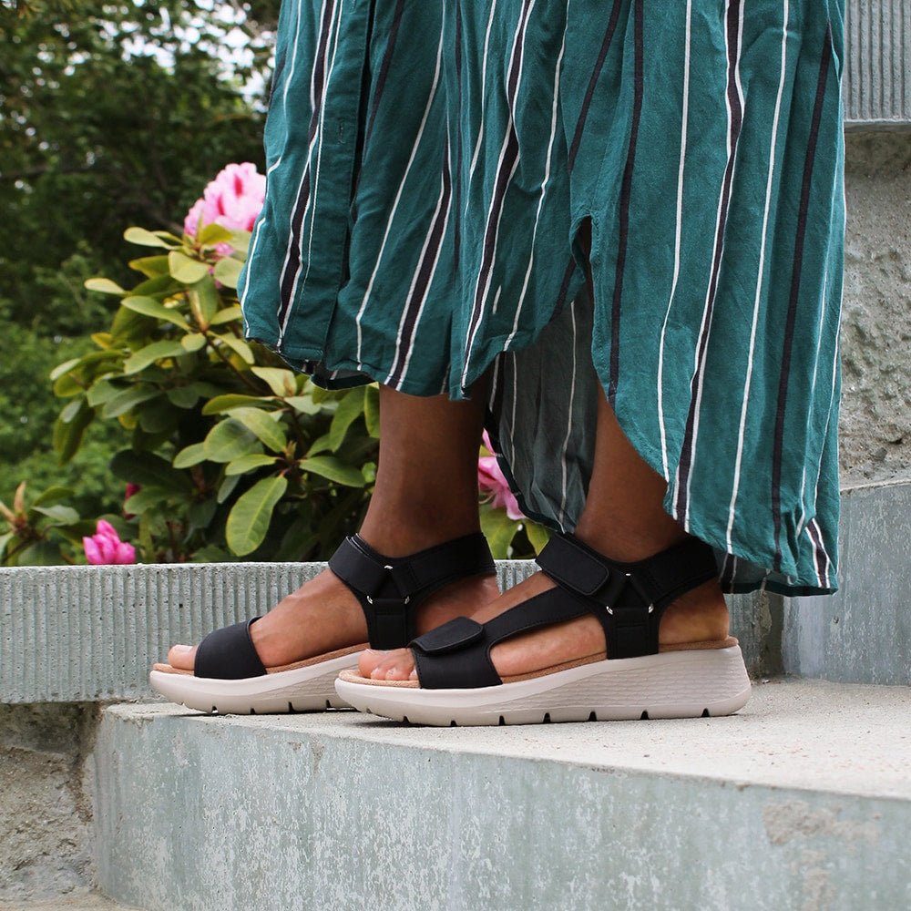 Minfot Cloudlite Joy Sandaler Dam Svart