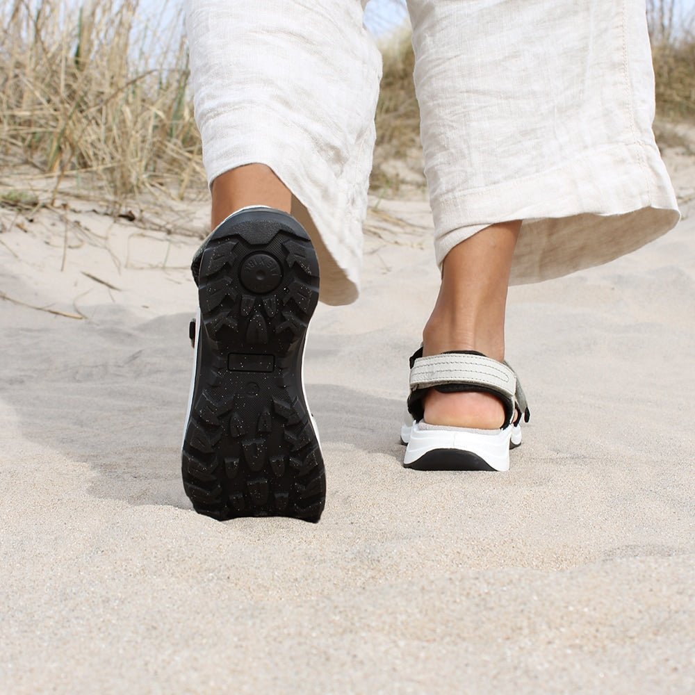 Produktbild 12 - Minfot Sandaler Sandhamn Dam Nubuck Cloud Black