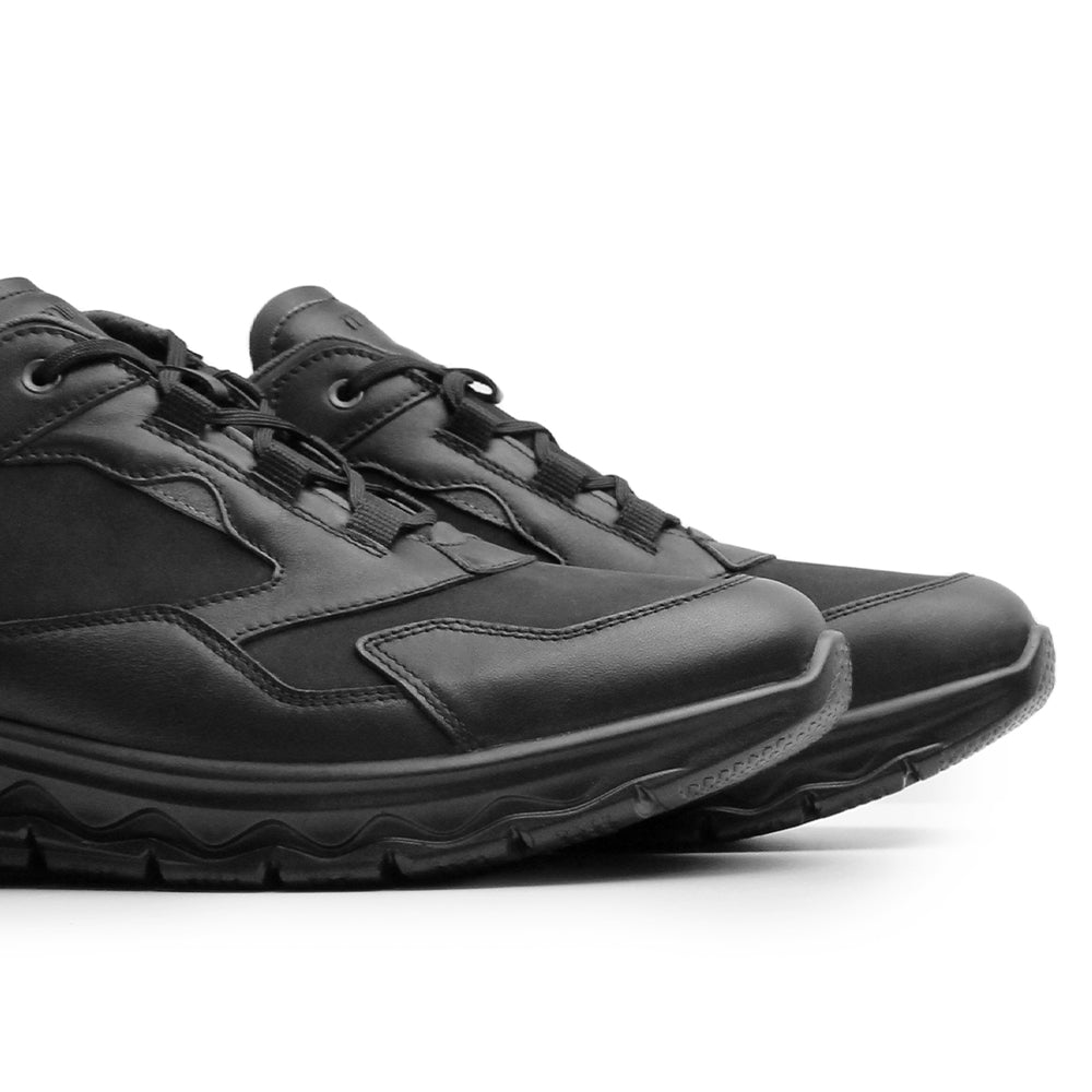 Minfot Dex Skor Herr Skinn Svart