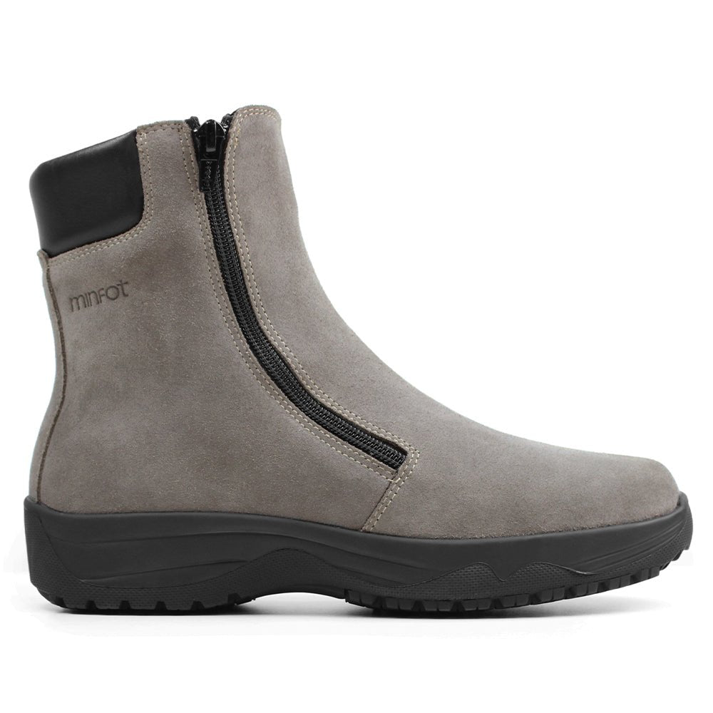 Produktbild 5 - Minfot Dubbskor Boden Mocka Ull Taupe