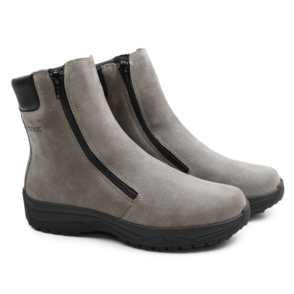 Produktbild 8 - Minfot Dubbskor Boden Mocka Ull Taupe