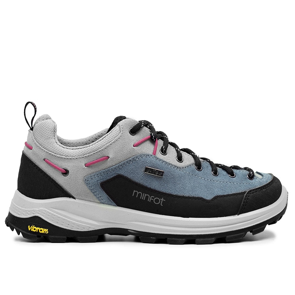Minfot Ellne Walkingskor J-Tex Ljusblå
