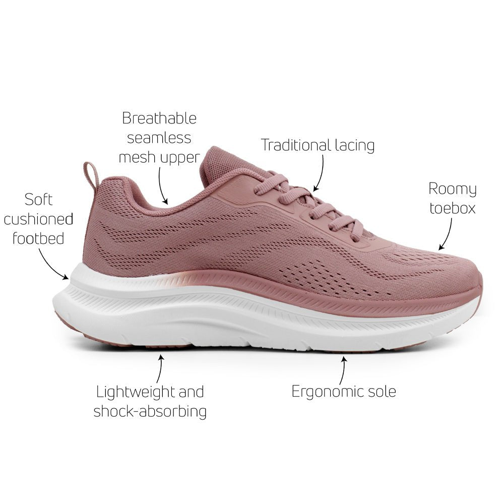 Minfot Enjoy Sneakers Unisex Mauve