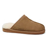 Minfot Fårskinnstofflor Slip-on Orust med sula Chestnut