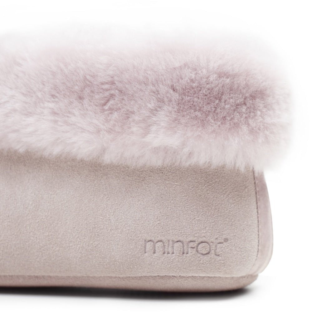 Produktbild 7 - Minfot Fårskinnstofflor Sunne Rosa