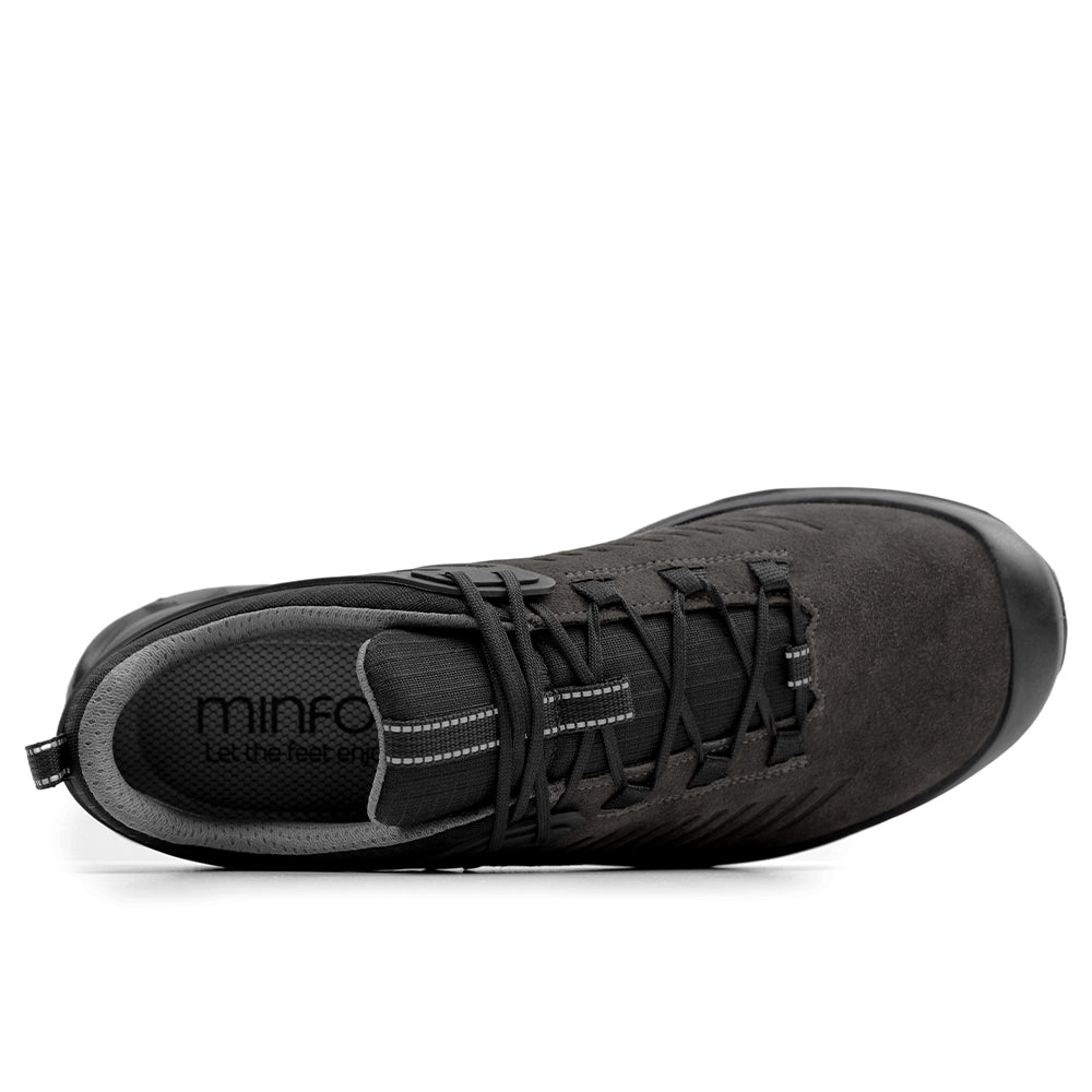 Produktbild 6 - Minfot Granit Skor Low TEX Mocka Grå