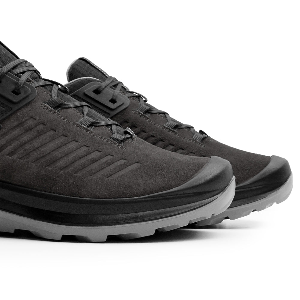 Minfot Granit Low Skor Unisex Vattenavvisande TEX Mocka Grå