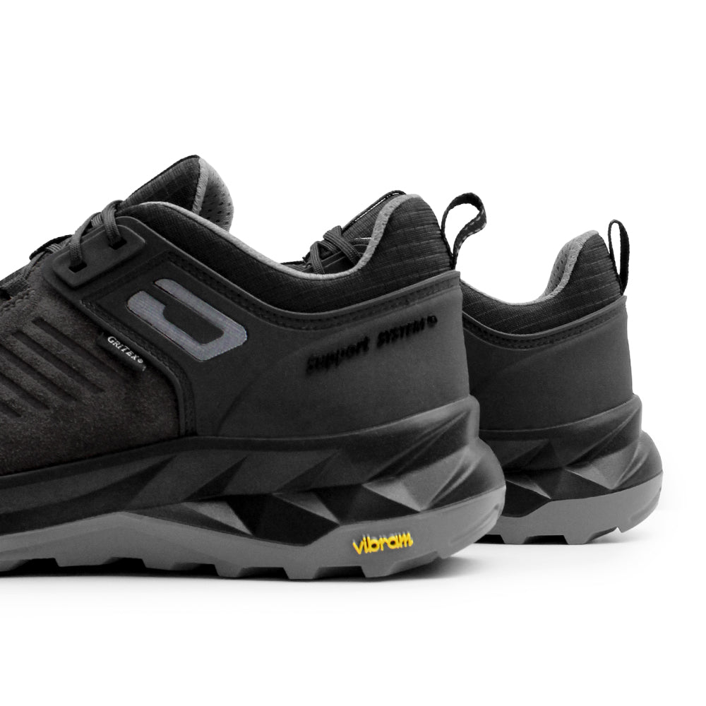 Minfot Granit Low Skor Unisex Vattenavvisande TEX Mocka Grå