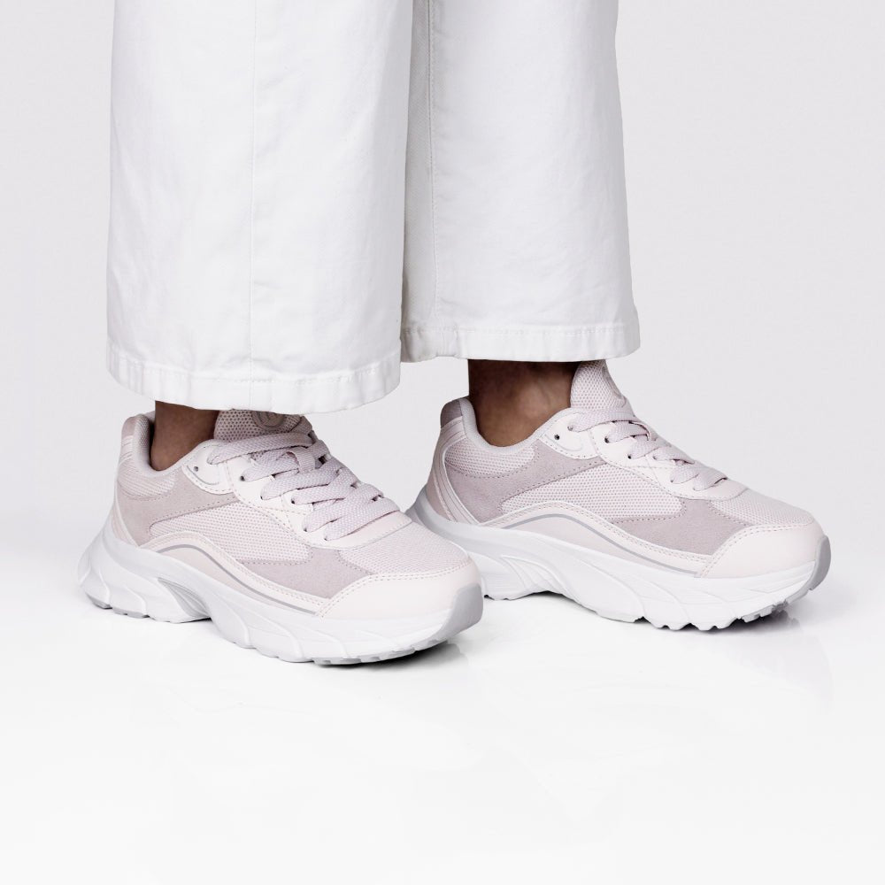 Minfot Sneaker Joy Dam Mesh Mocka Rosa