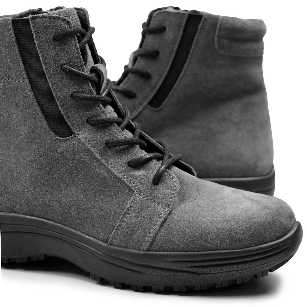 Minfot Kängor Nora Dam Mocka Antracitgrå