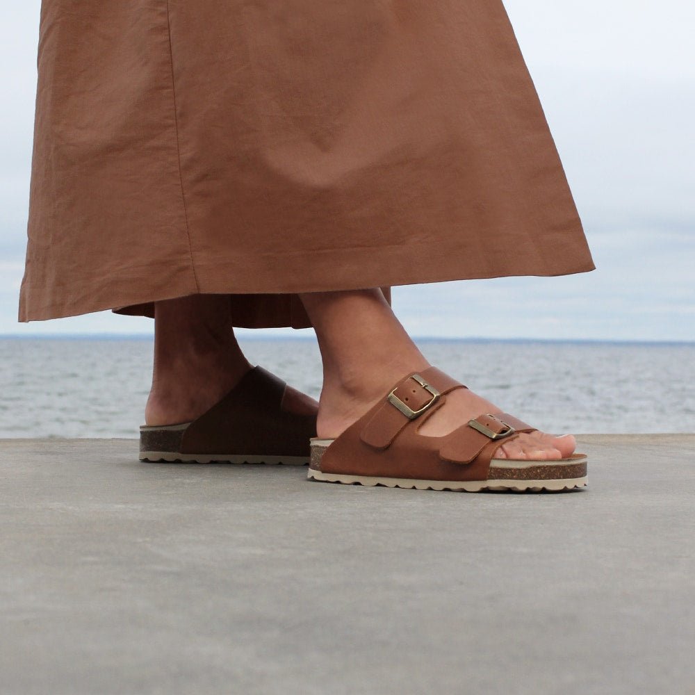 Produktbild 10 - Minfot Kayo Sandaler Läder Primo Soft Ljusbrun