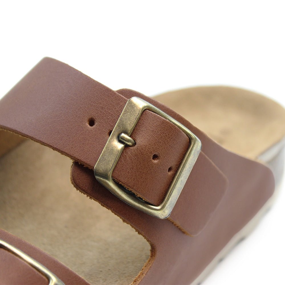 Minfot Kayo Sandaler Läder Primo Soft Ljusbrun