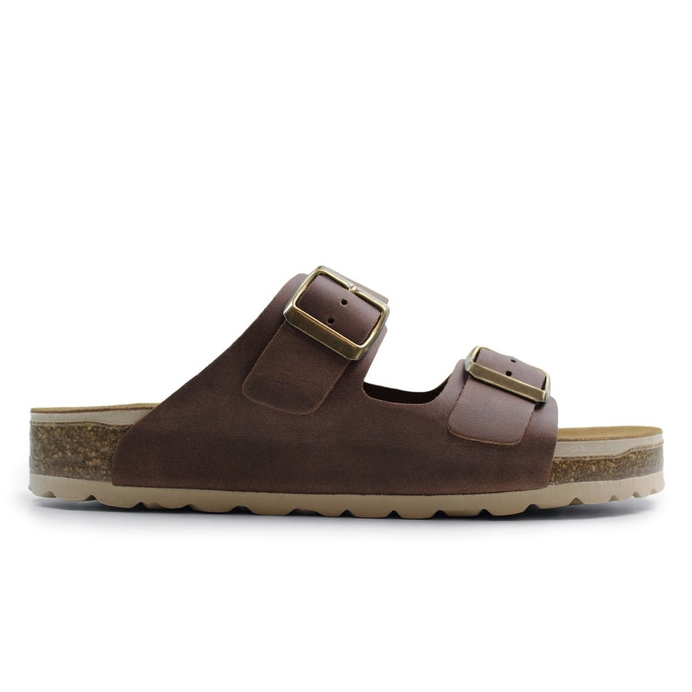 Minfot Kayo Sandaler Läder Primo Soft Mörkbrun