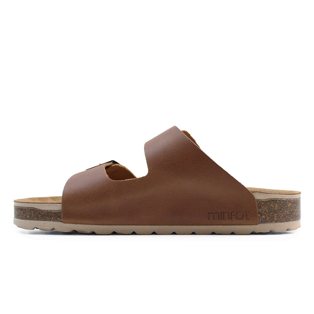 Minfot Kayo Sandaler Läder Primo Soft Ljusbrun