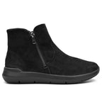 Minfot Lea Boots Stretch Dragkedja Svart