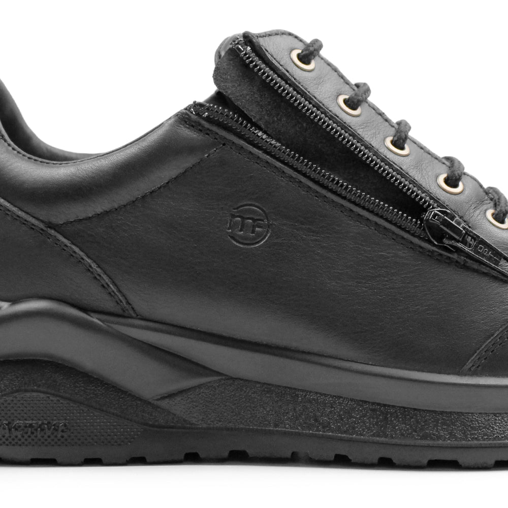 Minfot Lexi Sneakers Dam Vattenavvisande TEX Skinn Svart