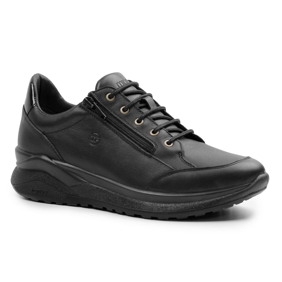 Minfot Lexi Sneakers Dam Vattenavvisande Tex Skinn Svart