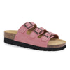 Minfot Lo Biosandaler Dam Mocka Anatomisk 3-remmar Rosa