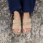 Minfot Luma Sandaler Kardborre Mocka Sand